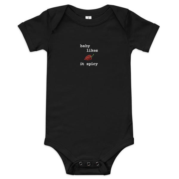 Baby Likes It Spicy onesie