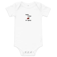 Baby Likes It Spicy onesie