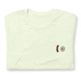 Pixel Bacon & Egg embroidered tee