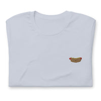 Pixel Hot Dog embroidered tee