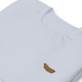 Pixel Hot Dog embroidered tee